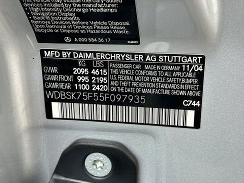 Used 2005 Mercedes-Benz SL 500 image 27