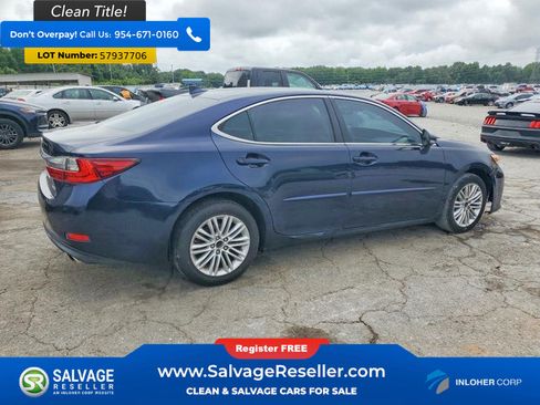 Used 2017 Lexus ES 350 w/ Premium Package FWD image 4