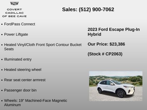 Used 2023 Ford Escape SE FWD image 12