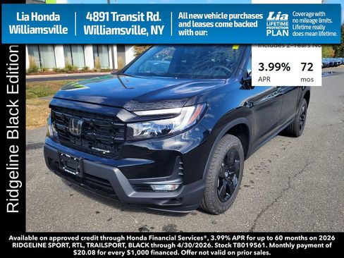 New 2026 Honda Ridgeline Black Edition image 9