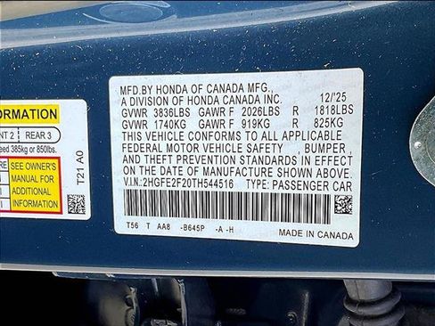 Used 2026 Honda Civic LX image 30