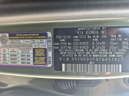 New 2026 Kia Sorento SX AWD/4WD image 29