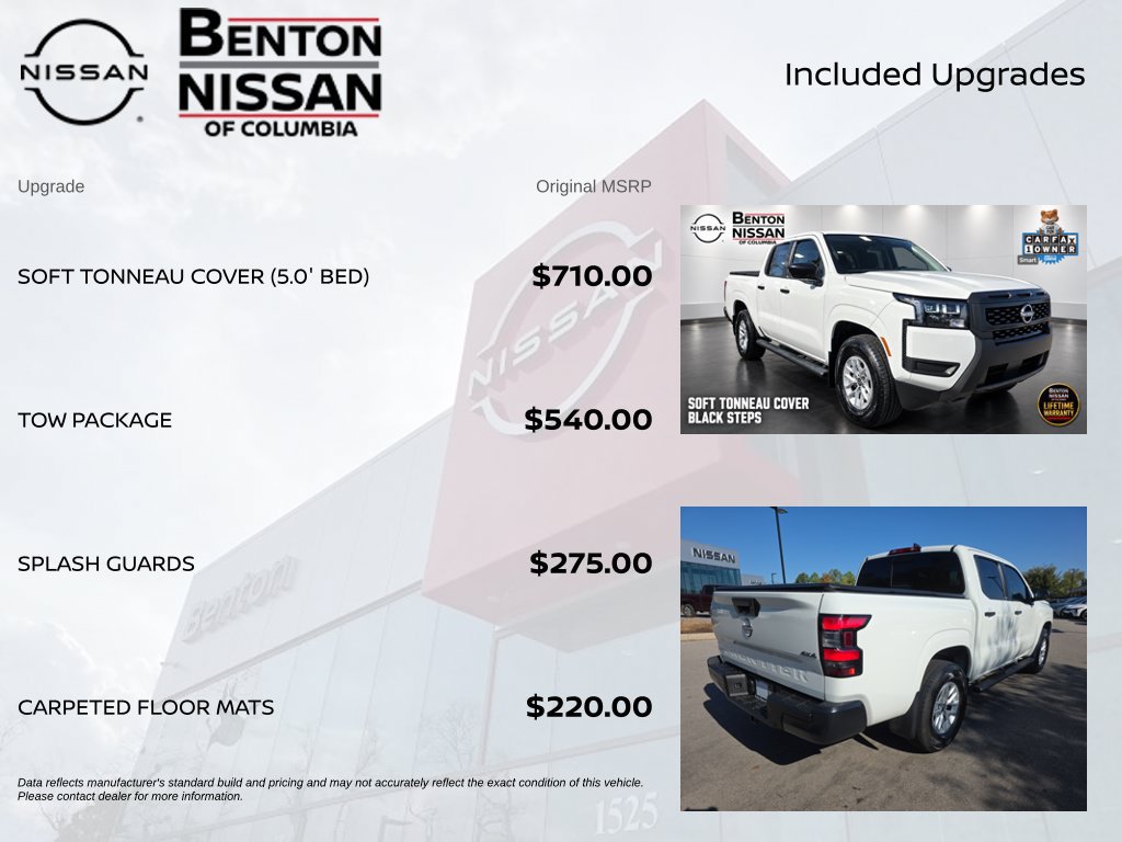 Certified 2026 Nissan Frontier S w/ Tow Package AWD/4WD image 7