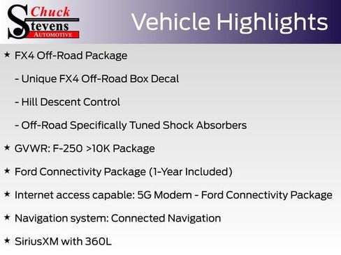 New 2026 Ford F250 Lariat w/ FX4 Off-Road Package AWD/4WD image 13