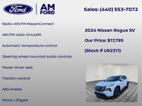 Used 2024 Nissan Rogue SV FWD image 6