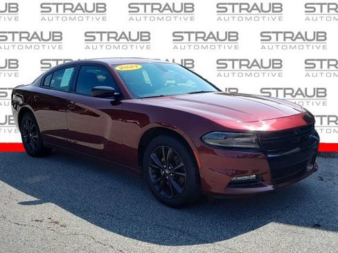Used 2021 Dodge Charger SXT w/ Blacktop Package AWD/4WD image 1