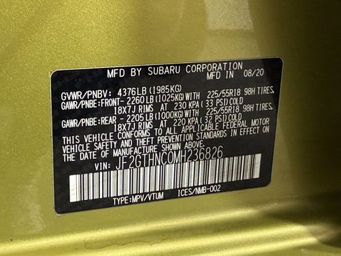 Used 2021 Subaru Crosstrek 2.5i Limited w/ Moonroof Package 2 image 27