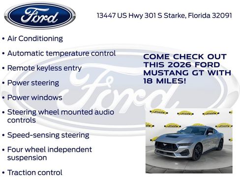 New 2026 Ford Mustang GT RWD image 20