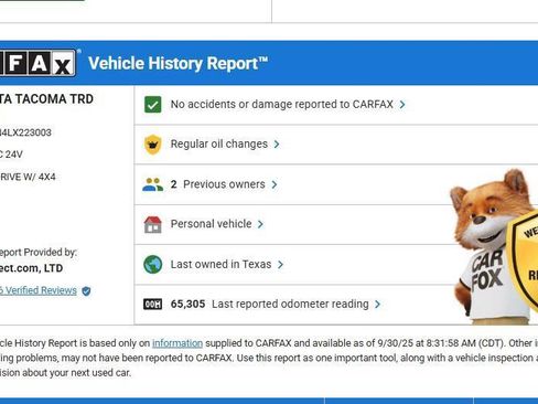 Used 2020 Toyota Tacoma TRD Off-Road image 9