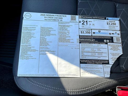 New 2026 Nissan Frontier SV image 21
