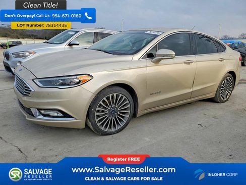Used 2018 Ford Fusion Titanium FWD image 1
