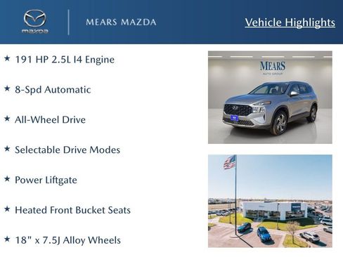 Used 2023 Hyundai Santa Fe SEL image 2