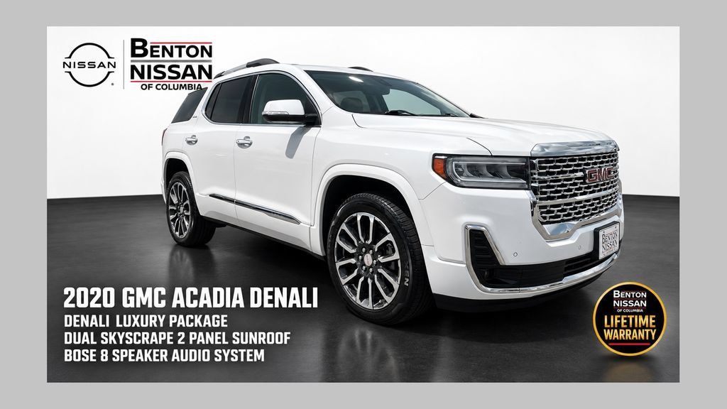 Used 2020 GMC Acadia Denali w/ Trailering Package AWD/4WD 360° Tour