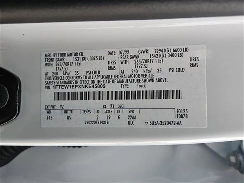 Used 2022 Ford F150 XLT w/ Equipment Group 301A Mid image 24