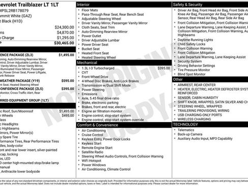 Used 2024 Chevrolet TrailBlazer LT w/ Convenience Package FWD image 6