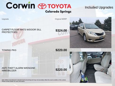 Used 2011 Toyota Sienna LE w/ Towing Pkg FWD image 7