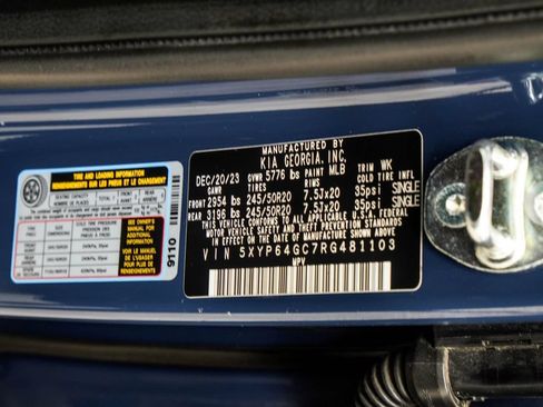 Used 2024 Kia Telluride S w/ S Sunroof Package FWD image 46