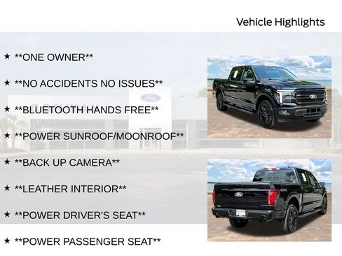 Used 2025 Ford F150 Lariat w/ Equipment Group 502A High AWD/4WD image 6