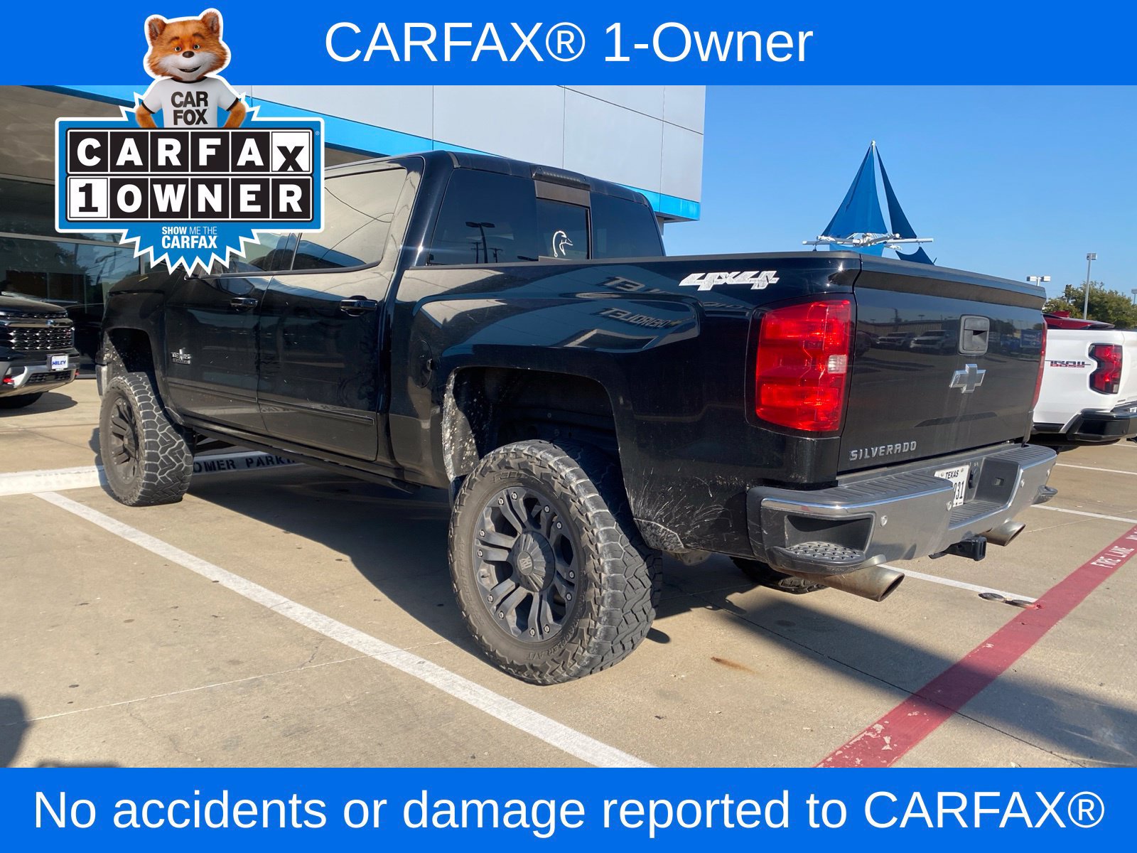 Used 2015 Chevrolet Silverado 1500 LT w/ Texas Edition, 1LT Trim AWD/4WD image 2