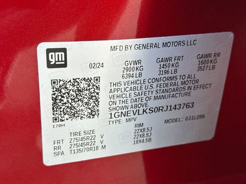 Used 2024 Chevrolet Traverse RS AWD/4WD image 48