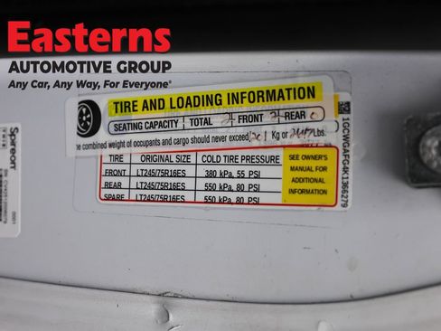 Used 2019 Chevrolet Express 2500 w/ Safety Package RWD image 33