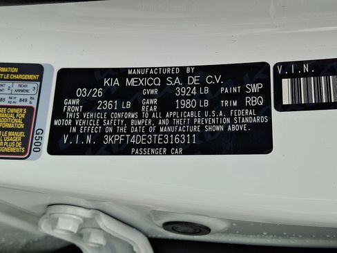New 2026 Kia K4 FWD image 13