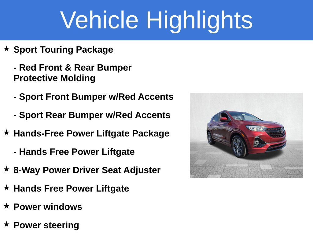 Certified 2023 Buick Encore GX Select w/ Sport Touring Package FWD image 4
