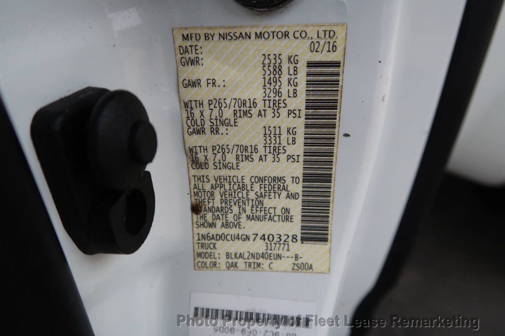 Used 2016 Nissan Frontier SV RWD image 14