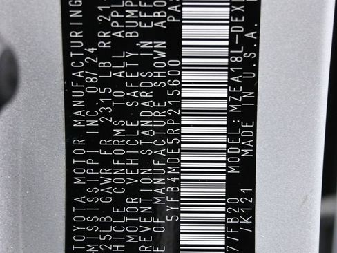 Used 2024 Toyota Corolla LE w/ LE Convenience Package image 38