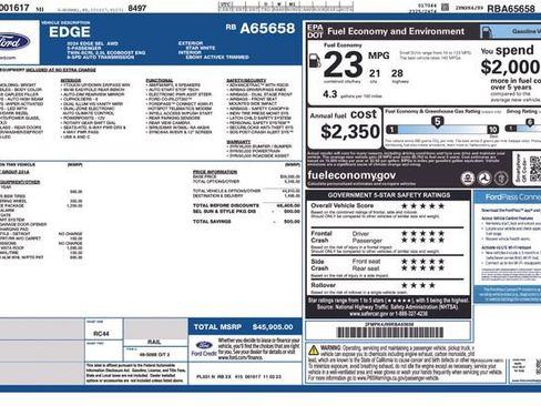 Used 2024 Ford Edge SEL w/ Convenience Package image 5