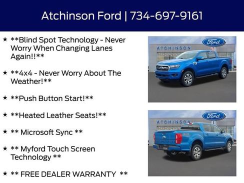 Certified 2023 Ford Ranger Lariat w/ Technology Package image 8