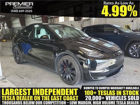 Used 2021 Tesla Model Y Performance AWD/4WD image 1