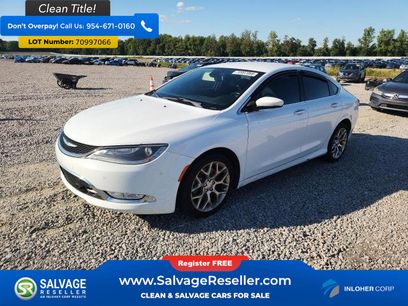 Used 2015 Chrysler 200 C w/ Navigation & Sound Group I