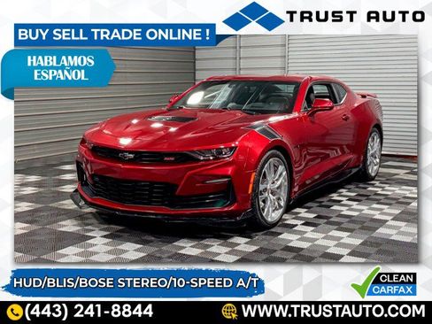 Used 2021 Chevrolet Camaro SS w/ Wild Cherry Design Package 1 image 1
