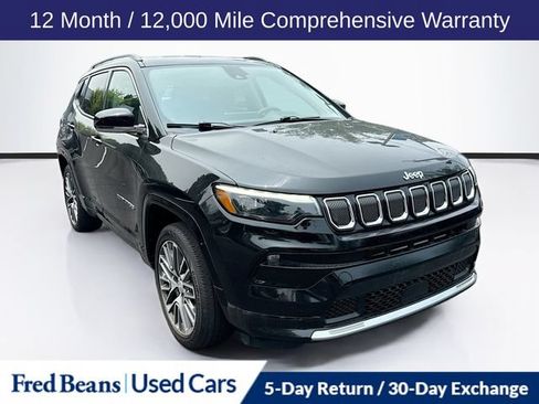Used 2022 Jeep Compass Limited w/ Elite Group AWD/4WD image 1