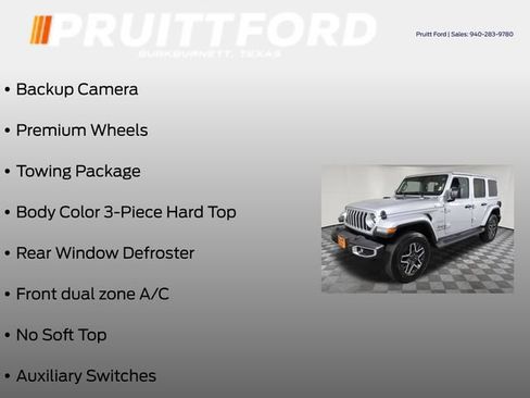 Used 2024 Jeep Wrangler Unlimited Sahara AWD/4WD image 13