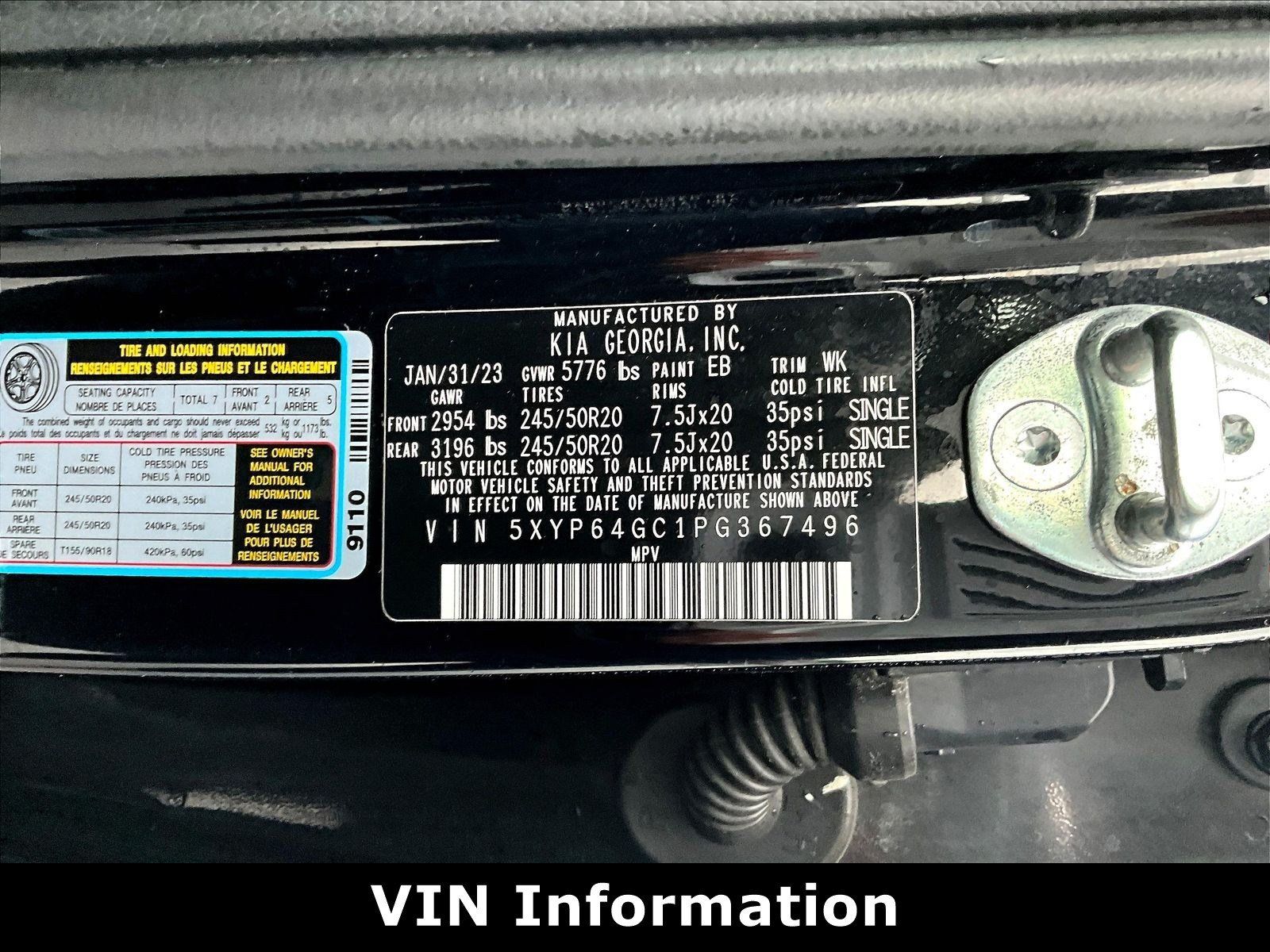 Used 2023 Kia Telluride S w/ S Sunroof Package FWD image 18