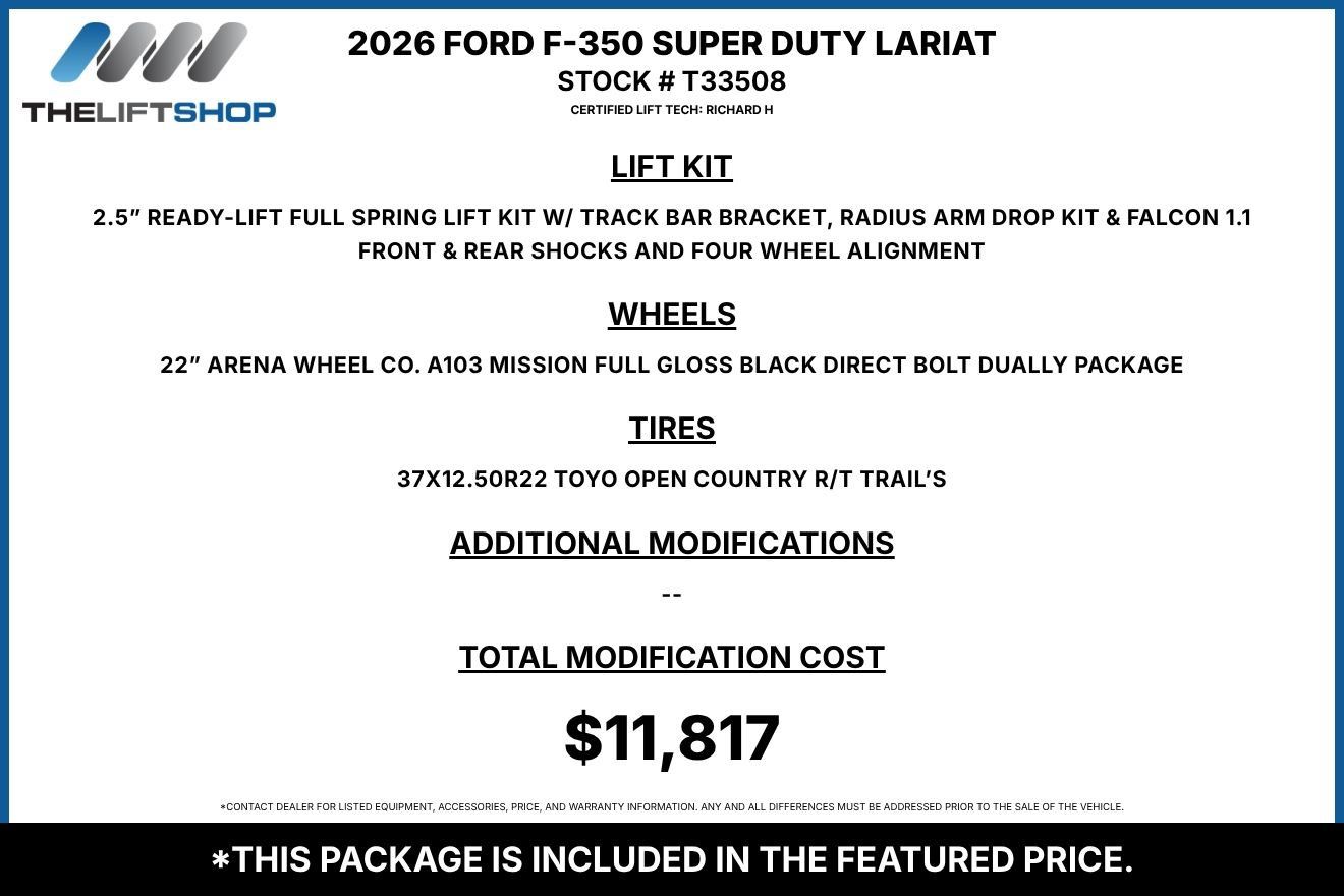 Used 2026 Ford F350 Lariat AWD/4WD image 2