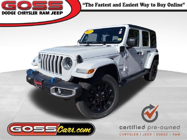Certified 2023 Jeep Wrangler Unlimited Sahara w/ Dual Top Group AWD/4WD 360° Tour