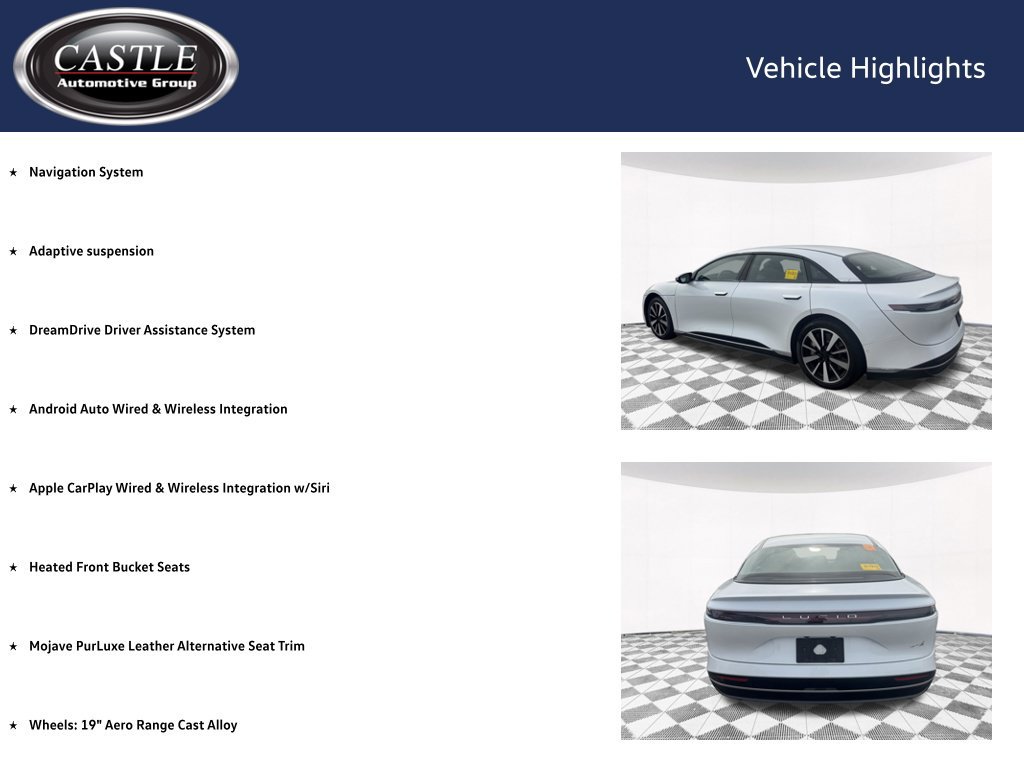 Used 2023 Lucid Air Pure AWD/4WD image 3