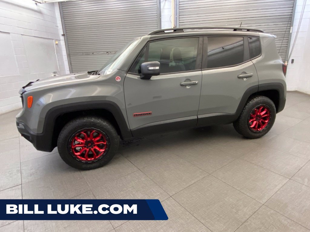 Certified 2021 Jeep Renegade Trailhawk w/ Sun & Sound Group AWD/4WD image 1