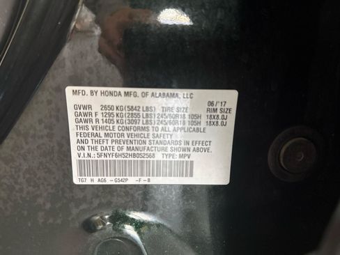 Used 2017 Honda Pilot EX-L image 69