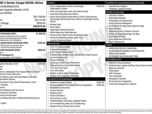 Used 2024 BMW M240i xDrive Coupe w/ Premium Package image 42