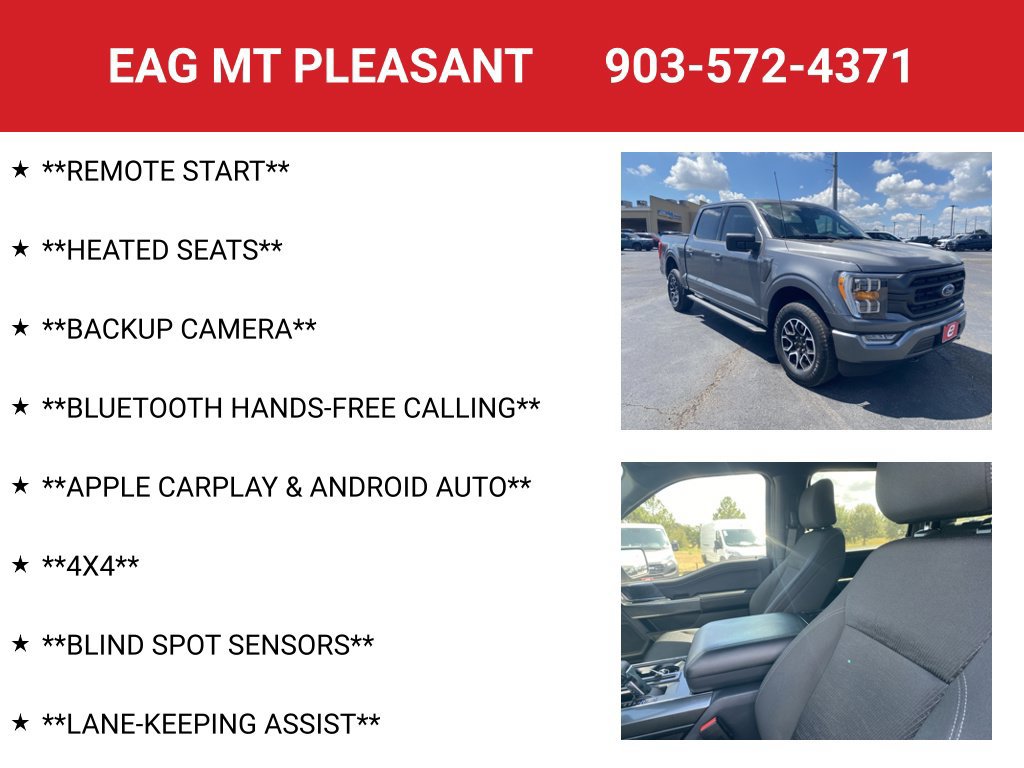 Used 2023 Ford F150 XLT w/ Equipment Group 302A High AWD/4WD image 4