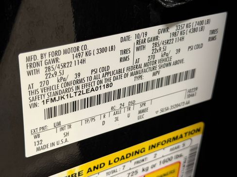 Used 2020 Ford Expedition Max Platinum RWD image 33