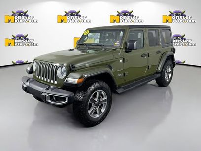 Used 2021 Jeep Wrangler Unlimited Sahara w/ Uconnect 4C Nav & Sound Group