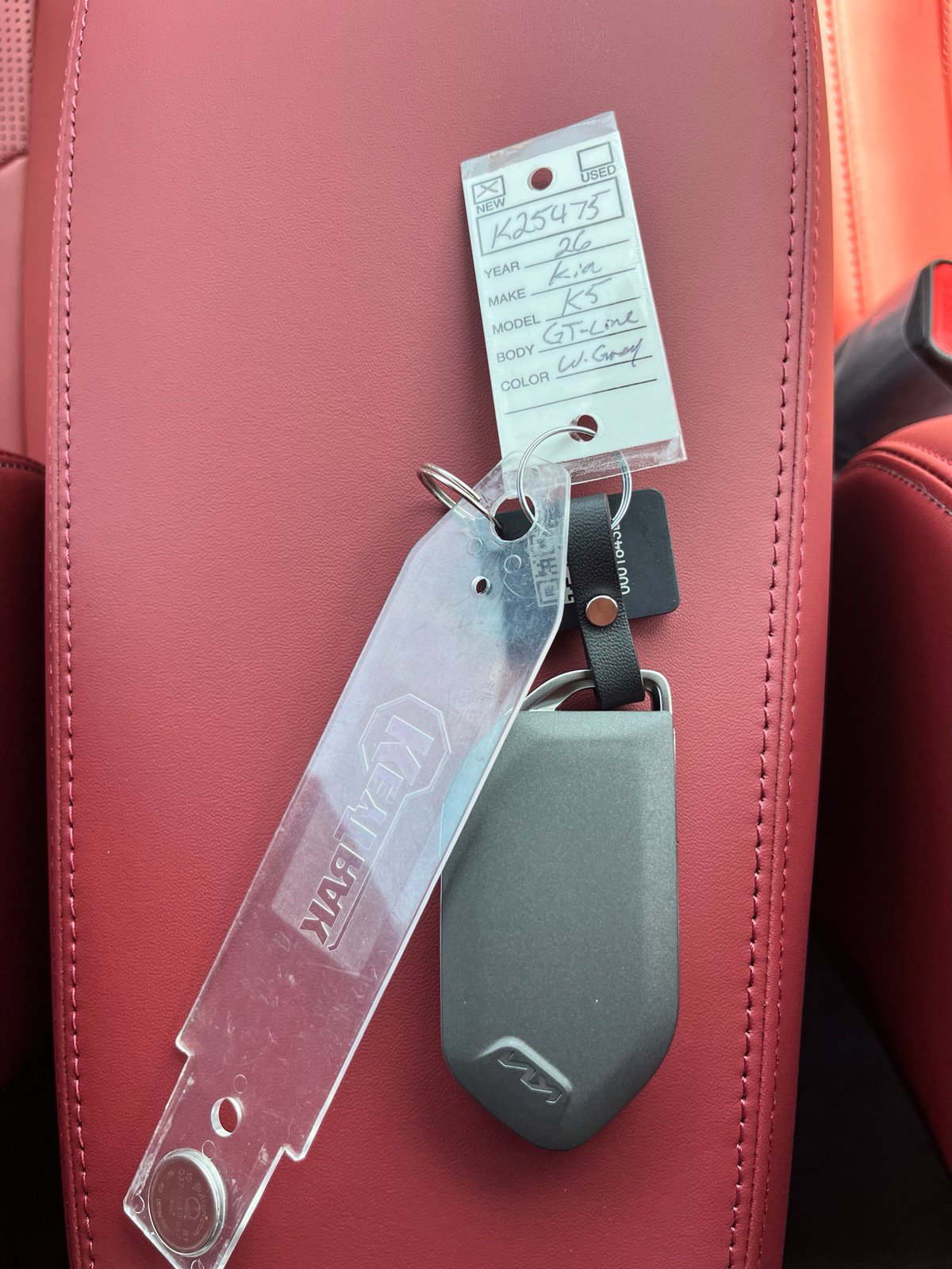 New 2026 Kia K5 GT-Line w/ GT-Line Red Interior Package FWD image 24