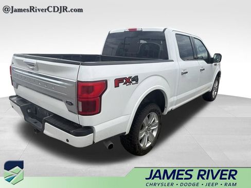 Used 2020 Ford F150 Platinum w/ Technology Package AWD/4WD image 7