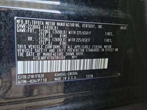 Certified 2025 Toyota RAV4 LE AWD/4WD image 25