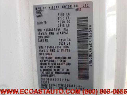 Used 2019 Nissan NV200 S w/ Cruise Control Package image 10